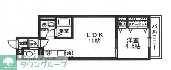 マスターグレイスの物件間取画像